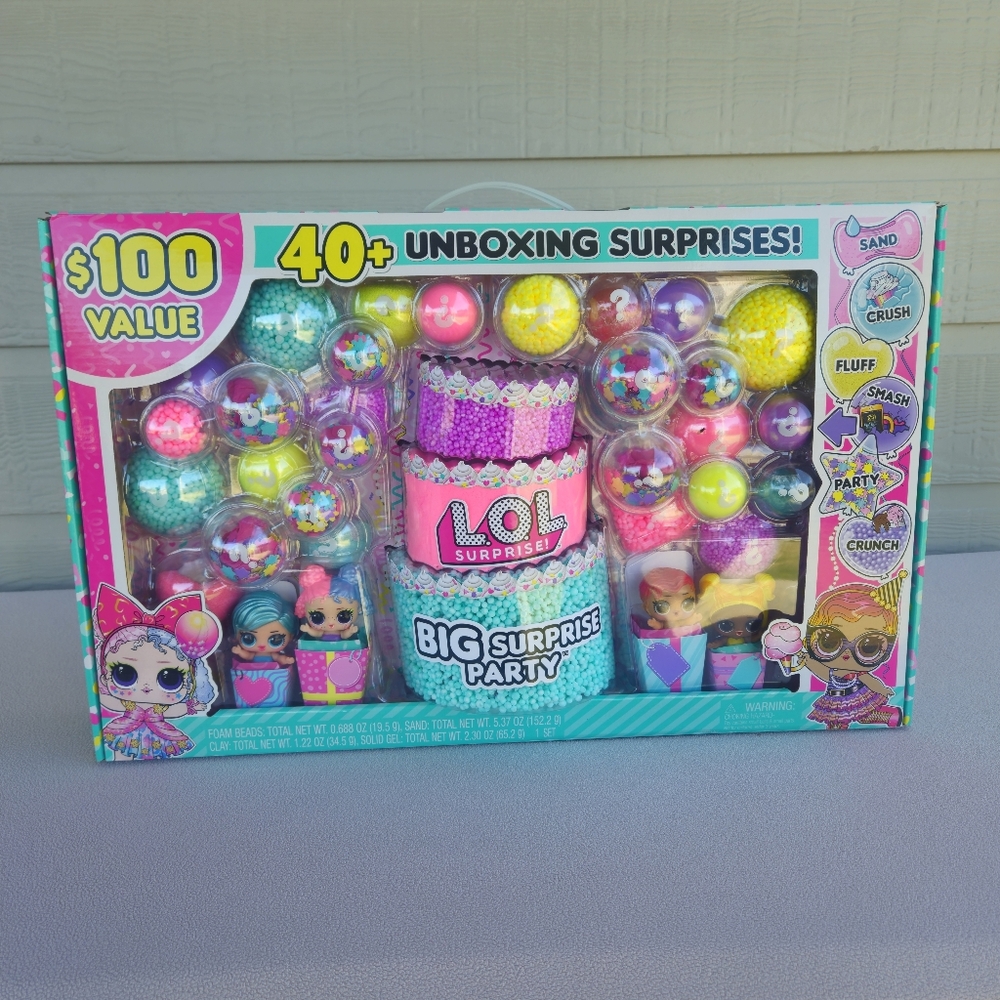 LOL Surprise Big Surprise Party Doll 40+ Unboxing Surprises MGA